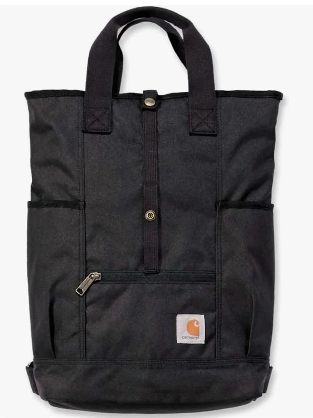 New Carhartt Gear Convertible Backpack Tote - One Size Fits All - Black